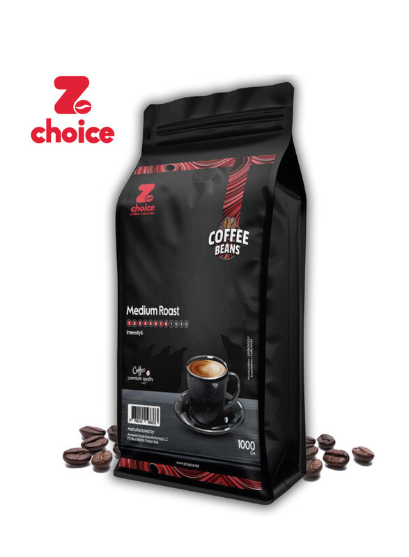 Zchoice Coffee Beans Medium Roast Intensity 8 Premium Quality 1000g