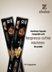 ZChoice Medium Roast 100% Arabica Coffee Capsules, 10 Capsules x 6g