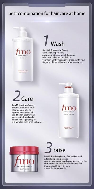 Fino Premium Touch Moist Shampoo 18.6fl.oz./550ml