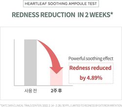 Anua Heartleaf 80% Soothing Ampoule 30ml / 1.01 fl.oz. I non-greasy, face skin calm serum hydrating panthenol B5 calming treatment essence