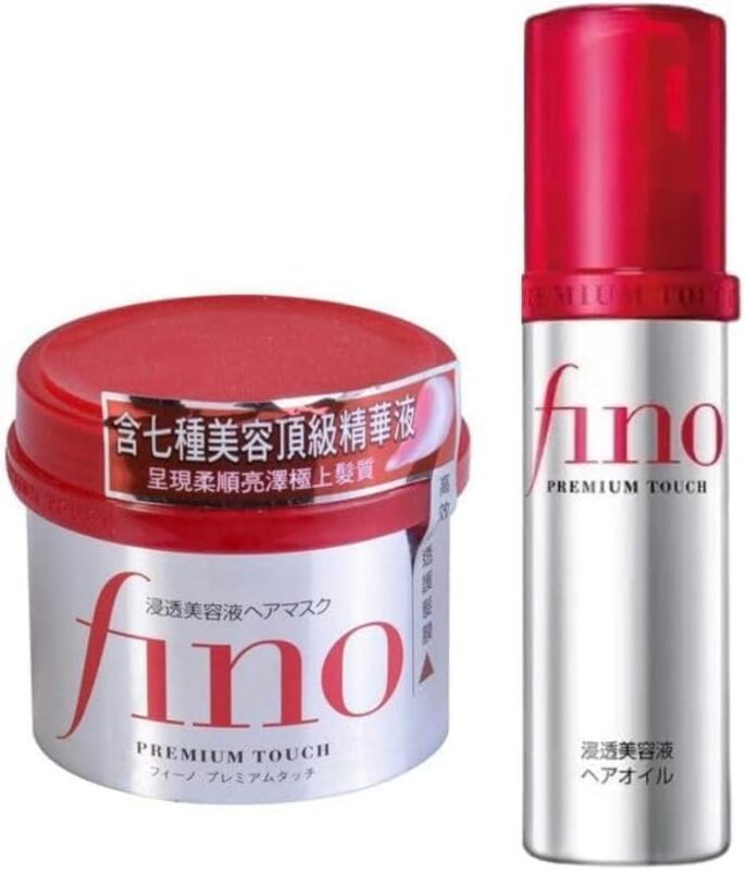 Fino Premium Touch hair mask and hair oil for Damaged hair repair nourrish and Brighening