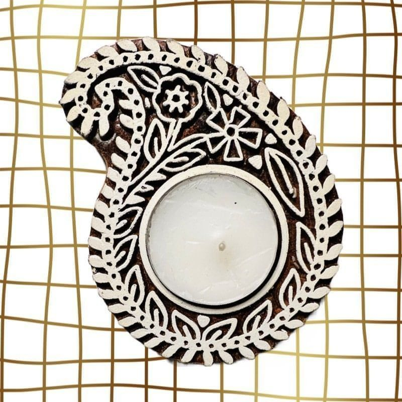 Paisley Tea Light Holder