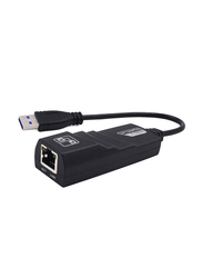 USB 3.0 Ethernet Adapter, Black