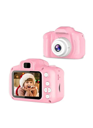 Children Mini Digital Camera with Built-in Rechargeable Li-ion Polymer Battery, Pink