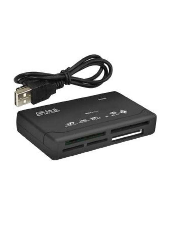 Card Reader All In One for Laptop and Computer, Black