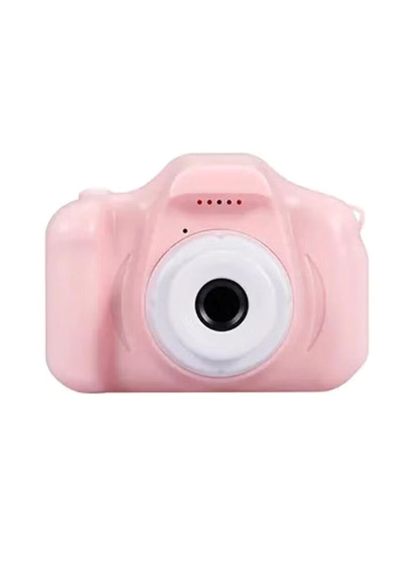 Children Mini Digital Camera with Built-in Rechargeable Li-ion Polymer Battery, Pink