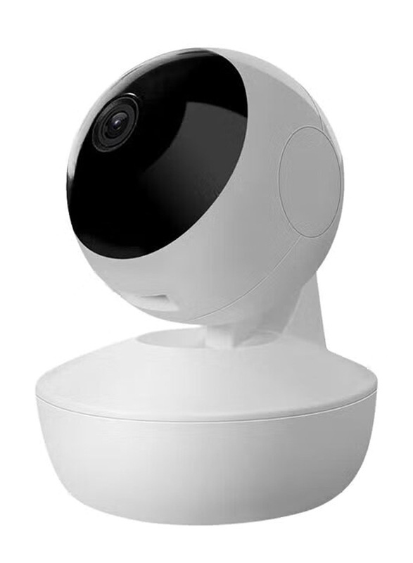 Calus HD Two-Way Audio Motion Detection Wireless Smart Wi-Fi Camera with Night Vision, Q93, White