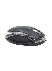 Jeqang Wired Optical Mouse, Black