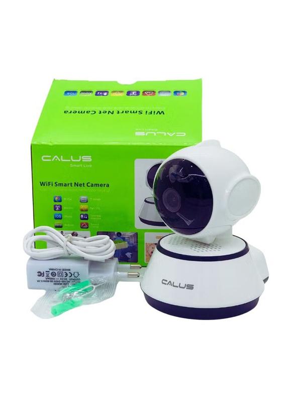 Calus HD Wi-Fi Smart Net Camera with Motion Detection, Q6X, White