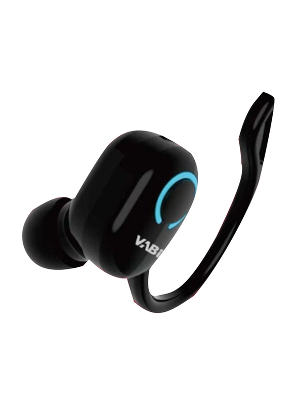 Vabi Wireless In-Ear Business Headset Single, Black