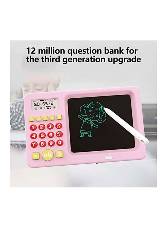 

Generic LCD Mathematical Operation Table Erasable LCD Oral Math Calculate Drawing Board, Ages 3+