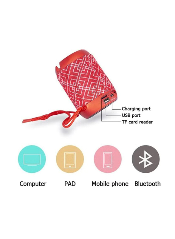 XM-128 Mini Comfortable Portable Wireless Speaker, Assorted Colours