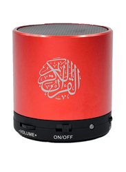 Digital Quran Player Speaker with Remote Control, Red