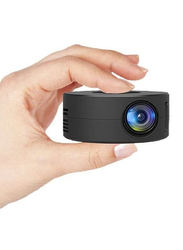 Full HD 1080p Mini LED Portable Projector with Remote Control, Black