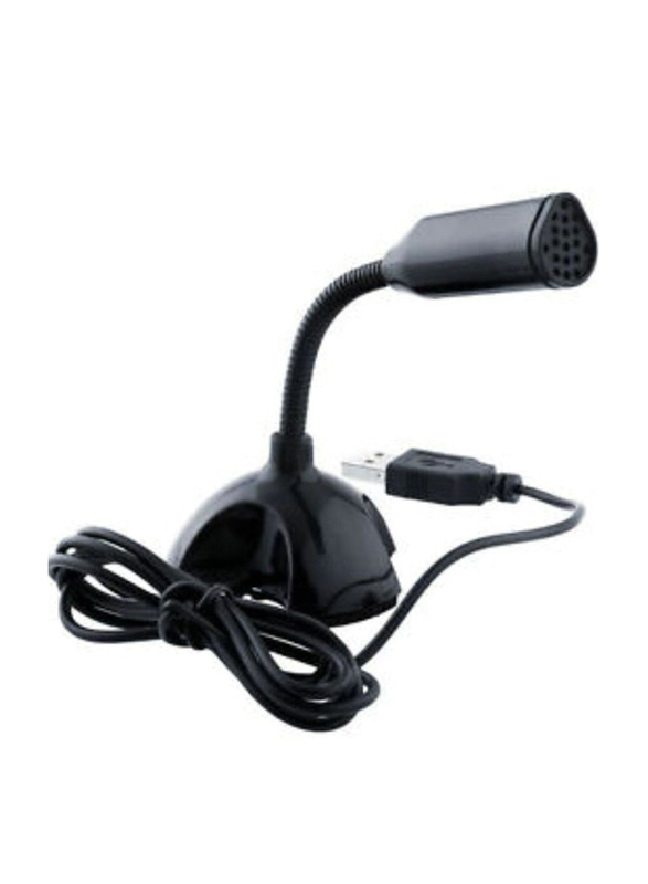 USB Microphone for Laptop and Computer, Black