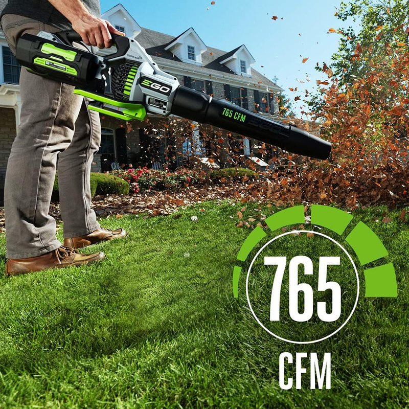 Ego Power+ Variable Speed Turbo 765-CFM Cordless Leaf Blower, LB7650, Black