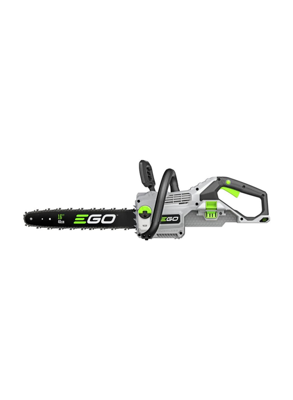 Ego Power+ 16-inch Lithium-Ion Cordless Chain Saw, CS1610, Black/Grey