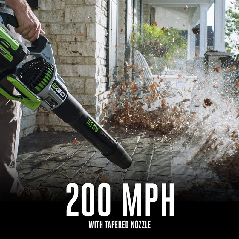 Ego Power+ Variable Speed Turbo 765-CFM Cordless Leaf Blower, LB7650, Black