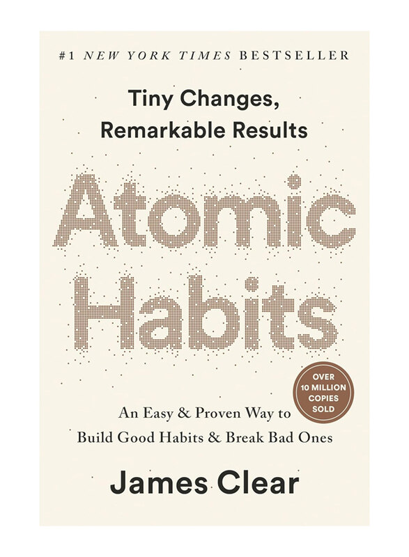

Atomic Habits Tiny Changes, Remarkable Results, Paperback Book, By: James Clear