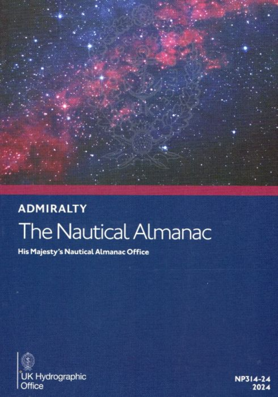 

E-NP314 - ADMIRALTY: THE NAUTICAL ALMANAC 2024