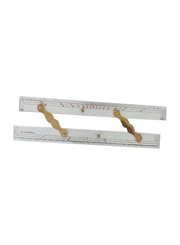 

Generic Parallel Ruler Capt Field, 450mm, Multicolour