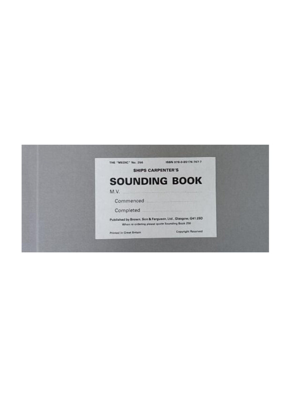 

Generic Medic Sounding Book, Grey/White