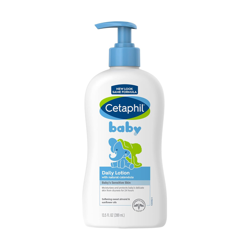 Cetaphil 399ml Sweet Almond and Sunflower Oil Baby Daily Lotion with Organic Calendula