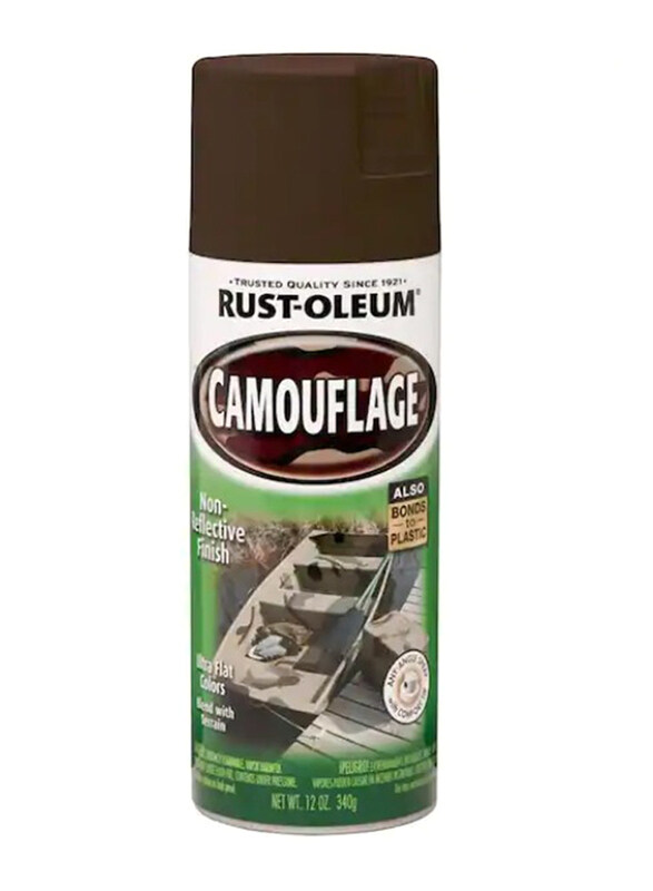 

Rust-Oleum Camouflage Spray Paint, 340gm, Earth Brown