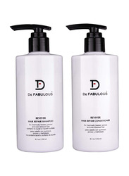 De Fabulous Shampoo & Conditioner Reviver for Keratin Treatment, 2 x 250ml