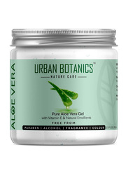 Urban Botanic Pure Aloe Vera Skin/Hair Gel with Vitamin E & Natural Emollients, 2 x 200gm