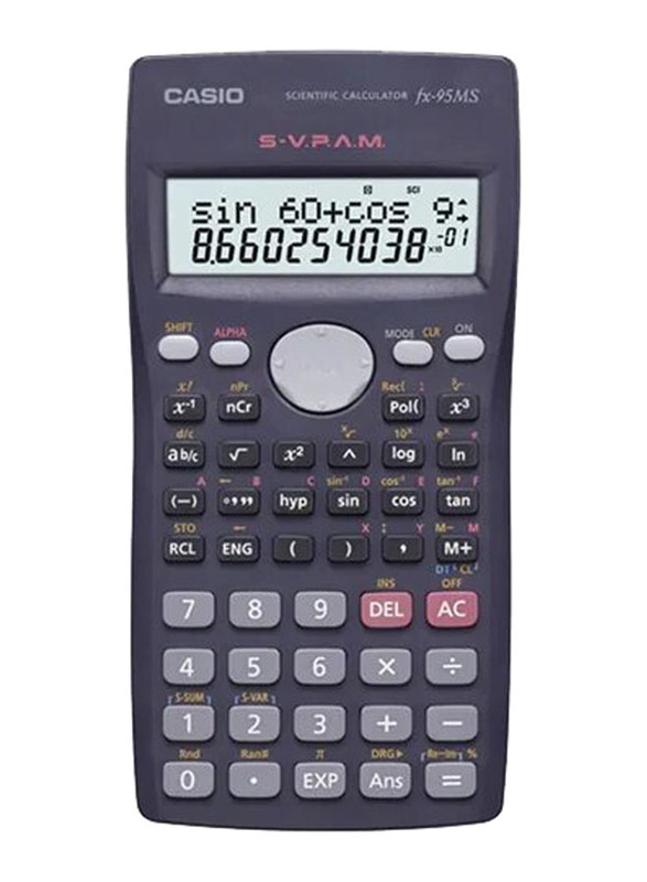 

Casio 12-Digit Scientific Calculator, FX 95 MS, Grey