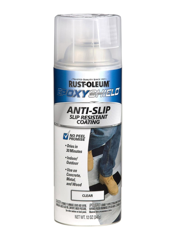 

Rust-oleum Specialty Glitter Anti Slip Aerosol, 10.25oz, Clear