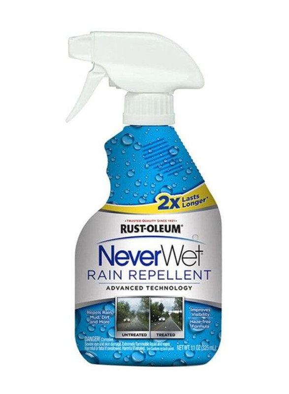 Rust-Oleum 325ml NeverWet Rain Repellent, Clear