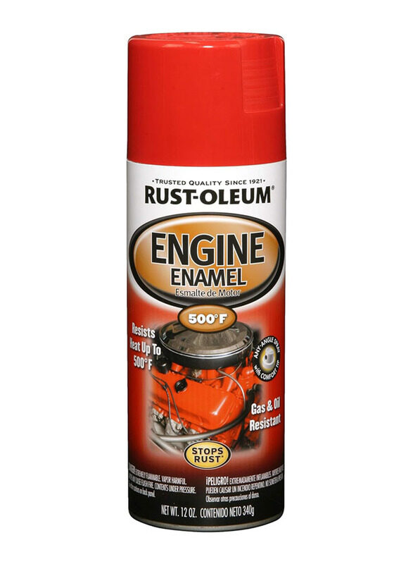 

Rust-Oleum Automotive Engine Enamel Heat Resistant Spray Paint, 12oz, Red