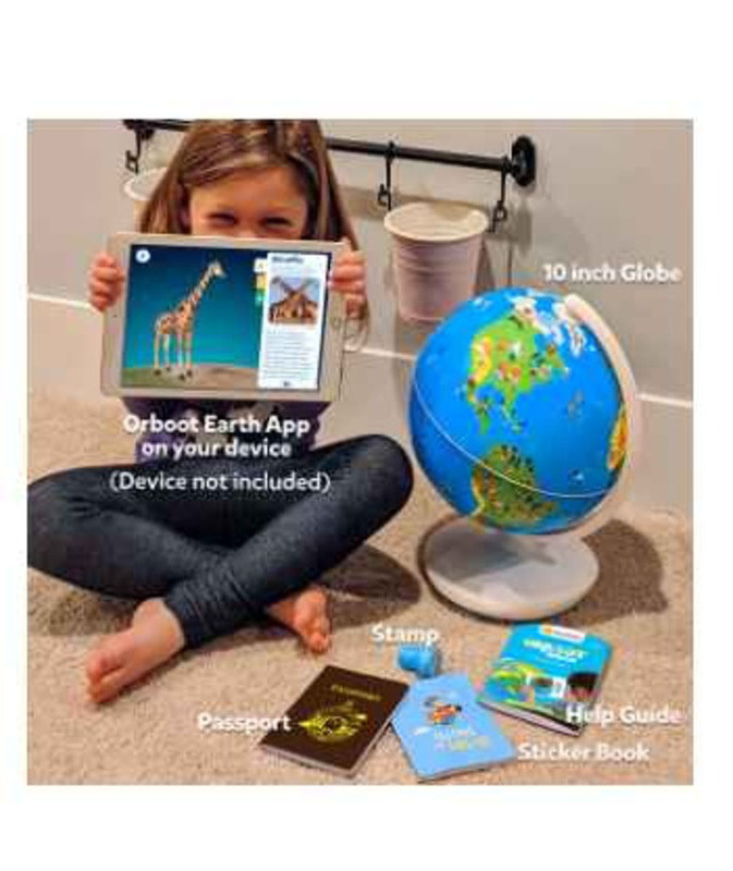 PlayShifu Globe + App Educational Globe, Multicolour