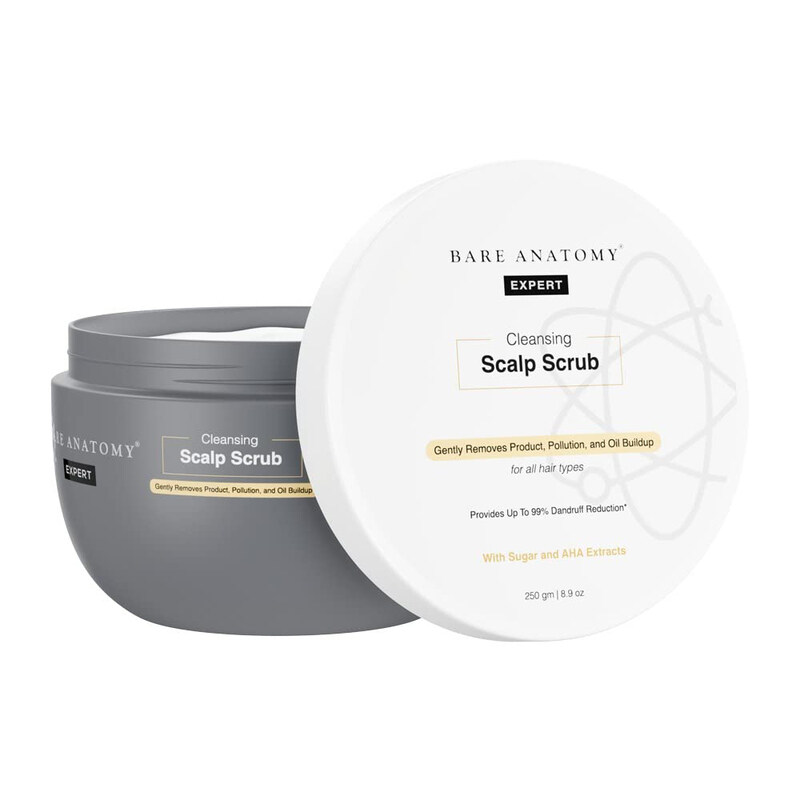 

Bare Anatomy Scalp Scrub with Natural AHAs Coconut & Sugar, 250gm