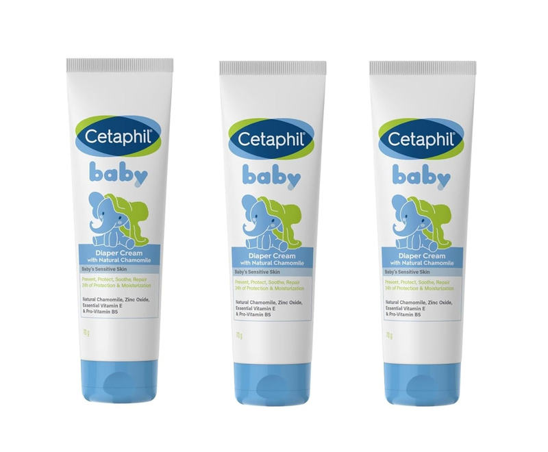 Cetaphil 3 x 70g Baby Diaper Cream