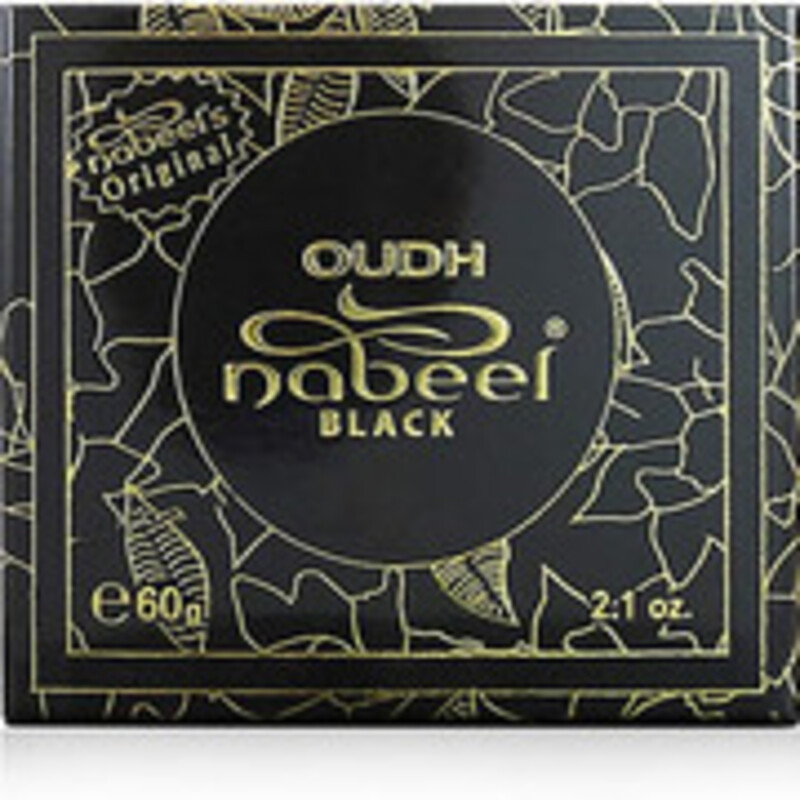 Nabeel Perfumes Oudh Black Incense, 60 g, 4INP074508