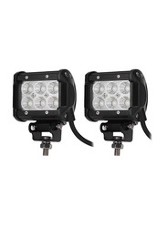 LED Car Top Flood Work Light Bar, 2 Pieces