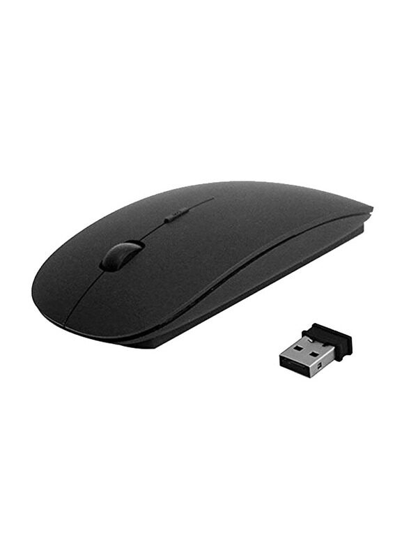 

Generic 2.4GHz Wireless Optical Mouse with USB Receiver for Mac PC Laptop & Smart TV, Black
