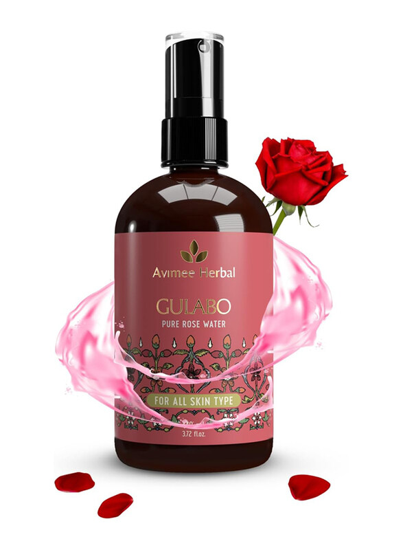 

Avimee Herbal Gulabo Pure Rose Water, 110ml