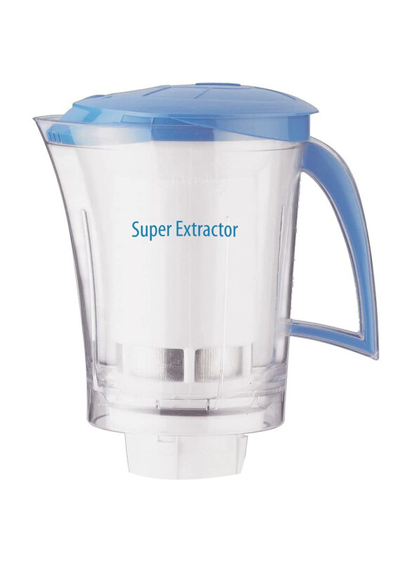 

Preethi Super Extractor Leaf Jar, 1.5 Litres, MGA-510, Blue/White