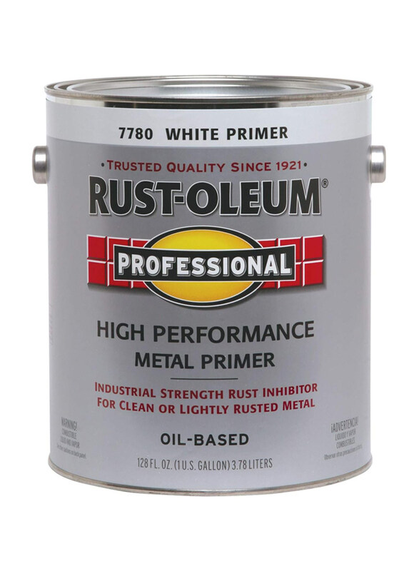

Rust-oleum Professional White Clean Metal Primer, 1 Gallon, White