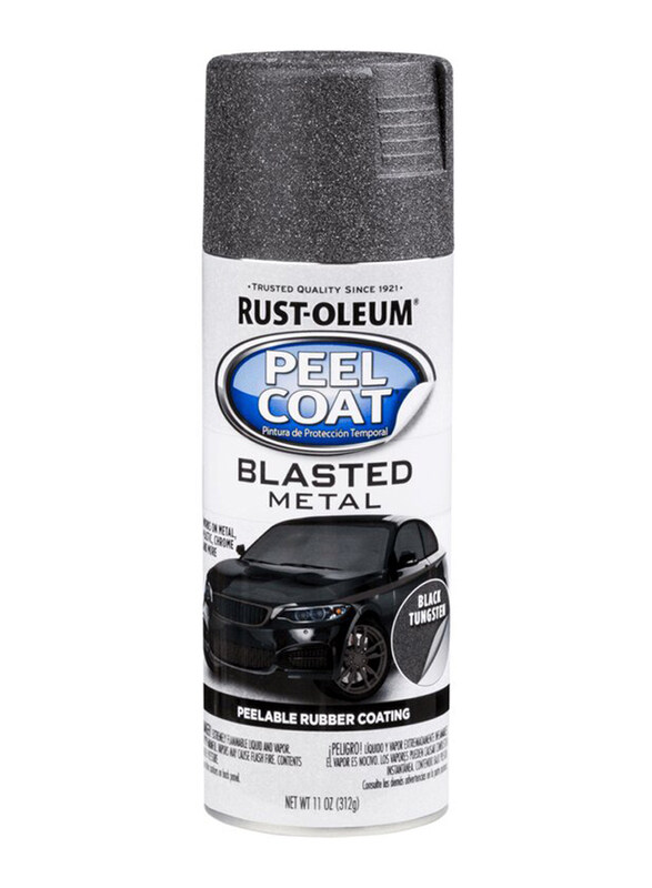 

Rust-Oleum 11oz Auto Peel Coat Metallic Spray Paint, 316994, Black Tungsten