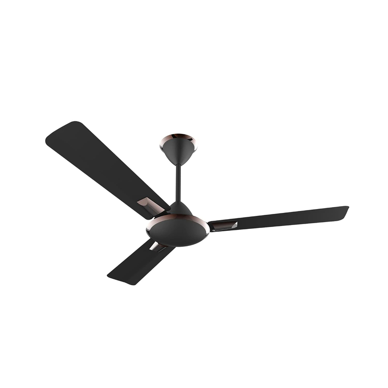 Crompton 48-Inch Premion Aura Prime Antidust 1200mm Ceiling Fan, CFPRAURPM48ONXAD1S, Onyx