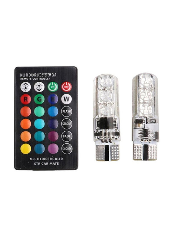 Car LED with SMD Infrared Remote Control, 2 Pieces