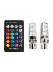 Car LED with SMD Infrared Remote Control, 2 Pieces