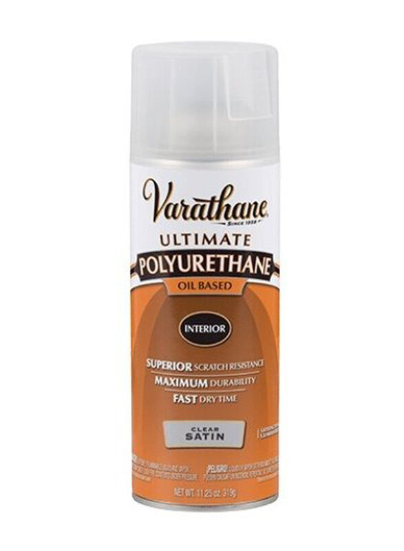 

Rust-Oleum Varathane Ultimate Polyurethane Oil Based, 6 x 319gm, Clear Satin