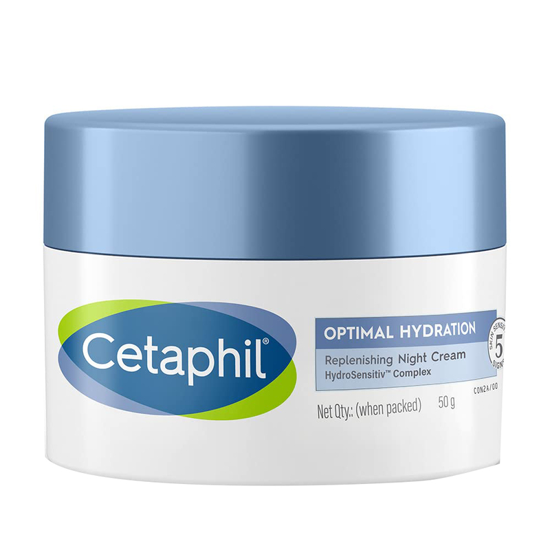 Cetaphil Optimal Hydration Replenishing Night Cream, 50g