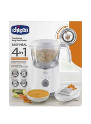 Chicco Easy Meal Steam Cooker Baby Food Maker Set, White